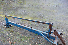Mclough 3 point linkage post basher -