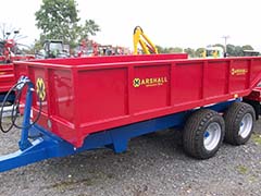 Marshall Flat bed trailer