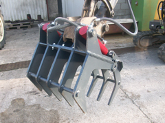 Timber/Stone Grab to fit excavators