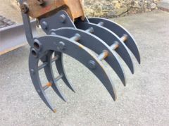 Timber/Stone Grab to fit excavators
